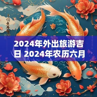 2025年外出旅游吉日 2025年农历六月外出吉日