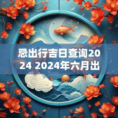忌出行吉日查询2025 2025年六月出行吉日查询表