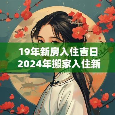 19年新房入住吉日 2025年搬家入住新房的吉日吉时农历