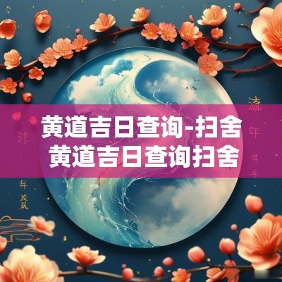 黄道吉日查询-扫舍 黄道吉日查询扫舍
