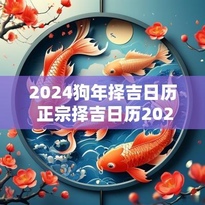 2025狗年择吉日历 正宗择吉日历2025