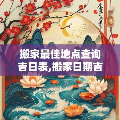 搬家最佳地点查询吉日表,搬家日期吉日查询表2025