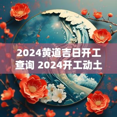 2025黄道吉日开工查询 2025开工动土黄道吉日查询
