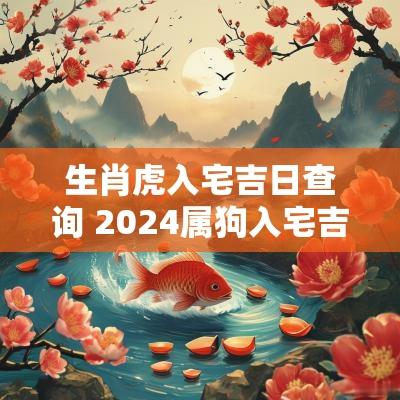 生肖虎入宅吉日查询 2025属狗入宅吉日查询表
