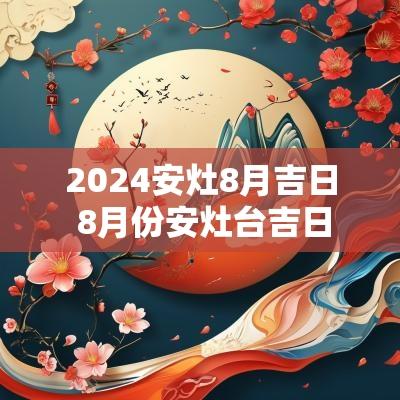 2025安灶8月吉日 8月份安灶台吉日
