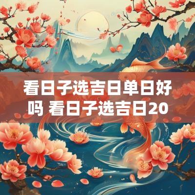 看日子选吉日单日好吗 看日子选吉日2025年6月结婚好吗