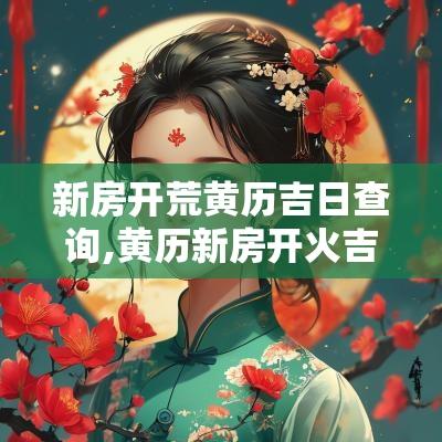 新房开荒黄历吉日查询,黄历新房开火吉日查询