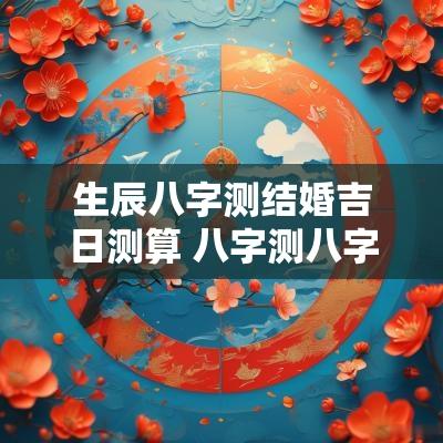 生辰八字测结婚吉日测算 八字测八字生辰八字测试