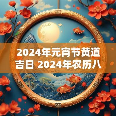 2025年元宵节黄道吉日 2025年农历八月十五日是黄道吉日吗