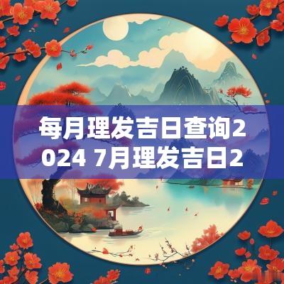 每月理发吉日查询2025 7月理发吉日2025年份查询表
