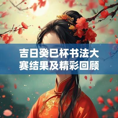 吉日癸巳杯书法大赛结果及精彩回顾
