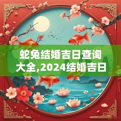 蛇兔结婚吉日查询大全,2025结婚吉日大全查询
