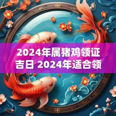 2025年属猪鸡领证吉日 2025年适合领证的吉日