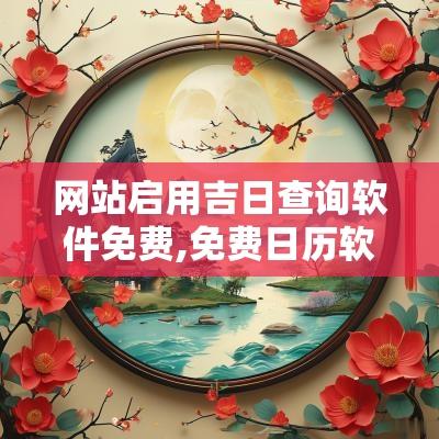 网站启用吉日查询软件免费,免费日历软件哪个好用