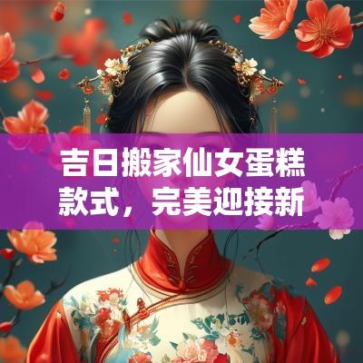 吉日搬家仙女蛋糕款式，完美迎接新家生活