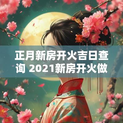 正月新房开火吉日查询 2025新房开火做饭吉日查询一览表