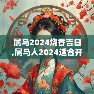 属马2025烧香吉日,属马人2025适合开张的吉日