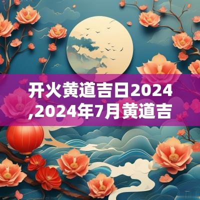 开火黄道吉日2025,2025年7月黄道吉日开火时间