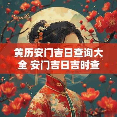 黄历安门吉日查询大全 安门吉日吉时查询大全
