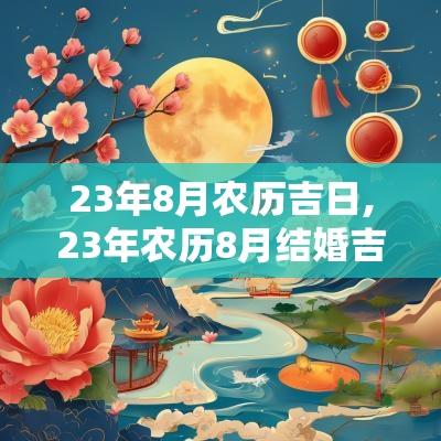 23年8月农历吉日,23年农历8月结婚吉日