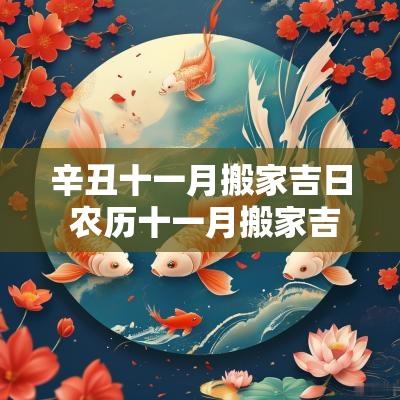 辛丑十一月搬家吉日 农历十一月搬家吉日