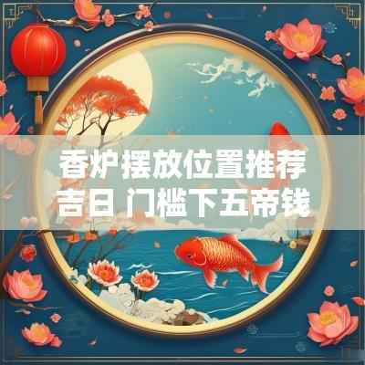 香炉摆放位置推荐吉日 门槛下五帝钱摆放时间吉日