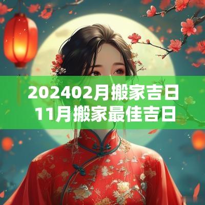202502月搬家吉日 11月搬家最佳吉日