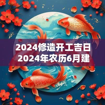 2025修造开工吉日 2025年农历6月建房开工动土吉日