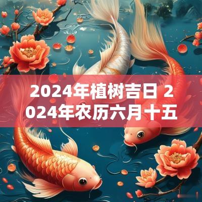 2025年植树吉日 2025年农历六月十五是吉日吗