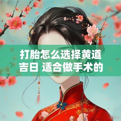 打胎怎么选择黄道吉日 适合做手术的黄道吉日