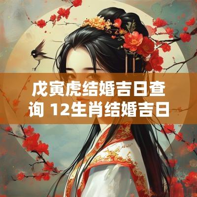 戊寅虎结婚吉日查询 12生肖结婚吉日查询表