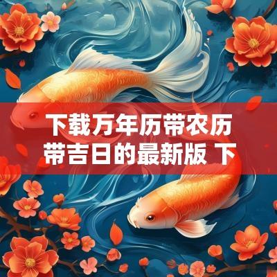 下载万年历带农历带吉日的最新版 下载万年历带农历带吉日的最新版一