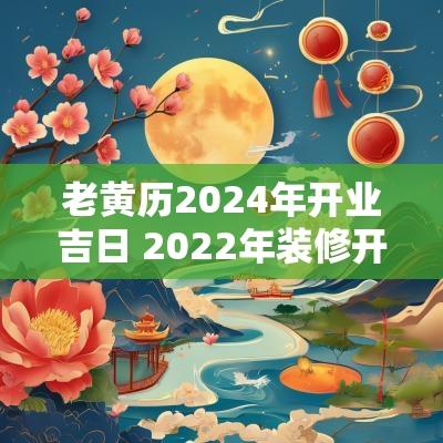 老黄历2025年开业吉日 2025年装修开工吉日老黄历