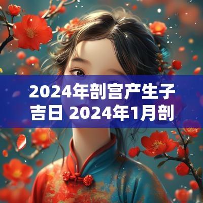 2025年剖宫产生子吉日 2025年1月剖腹生子吉日