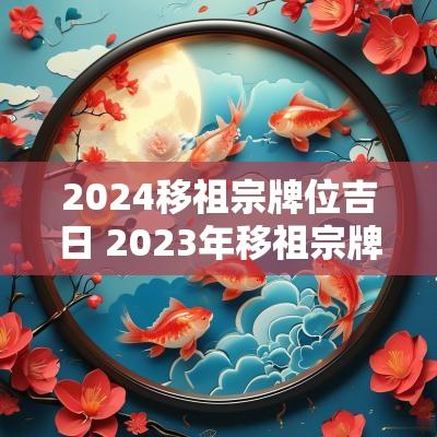 2025移祖宗牌位吉日 2025年移祖宗牌位的日子