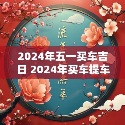 2025年五一买车吉日 2025年买车提车吉日