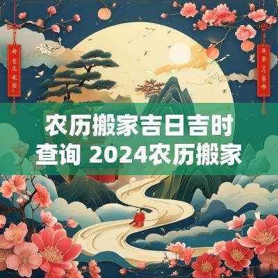 农历搬家吉日吉时查询 2025农历搬家入宅吉日查询表