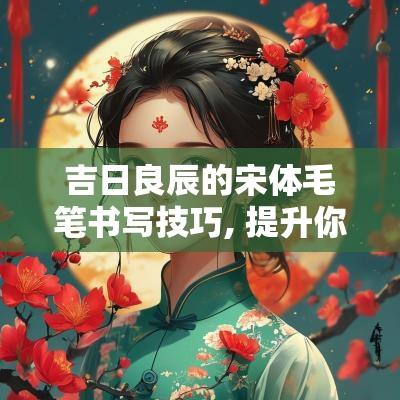 吉日良辰的宋体毛笔书写技巧, 提升你的书法水平