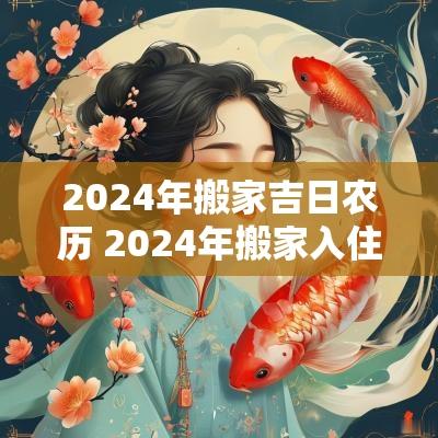 2025年搬家吉日农历 2025年搬家入住新房的吉日吉时农历