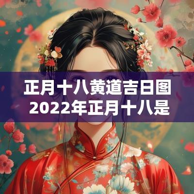 正月十八黄道吉日图 2025年正月十八是黄道吉日吗