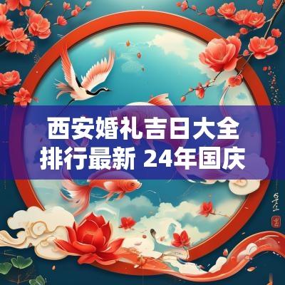 西安婚礼吉日大全排行最新 24年国庆结婚吉日有哪几天