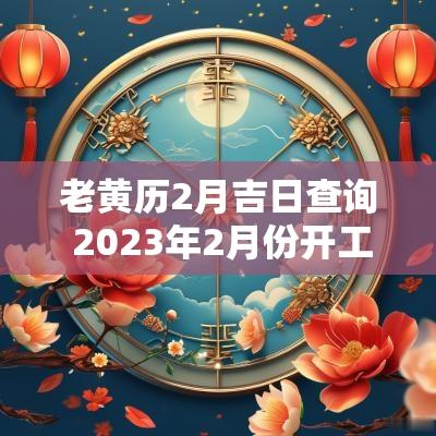 老黄历2月吉日查询 2025年2月份开工吉日老黄历