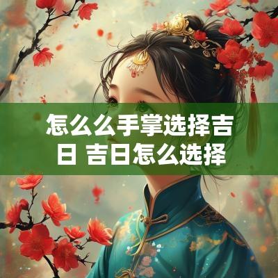怎么么手掌选择吉日 吉日怎么选择