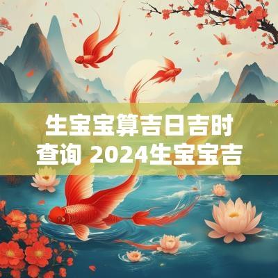 生宝宝算吉日吉时查询 2025生宝宝吉日吉时查询