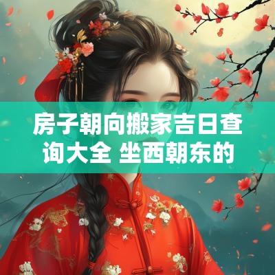 房子朝向搬家吉日查询大全 坐西朝东的房子搬家吉日