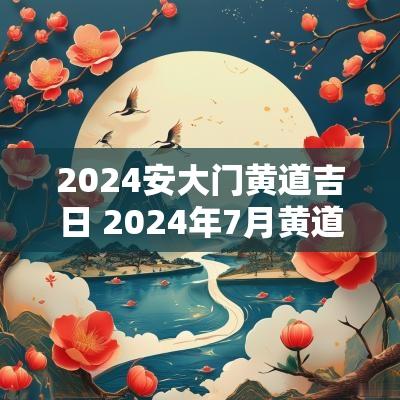 2025安大门黄道吉日 2025年7月黄道吉日可安大门
