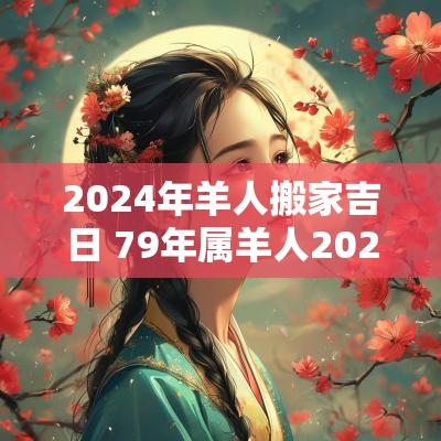 2025年羊人搬家吉日 79年属羊人2025年搬家吉日
