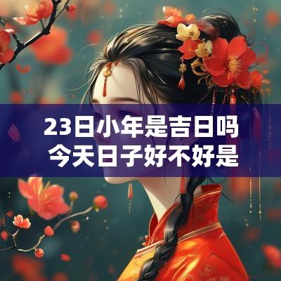 23日小年是吉日吗 今天日子好不好是吉日还是什么日