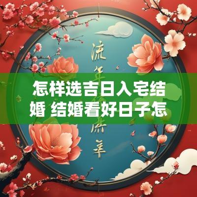 怎样选吉日入宅结婚 结婚看好日子怎么选吉日