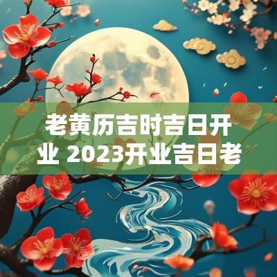 老黄历吉时吉日开业 2025开业吉日老黄历